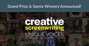 Incarnations Places as Finalist in Creative Screenwriting Unique Voices Screenplay Competition