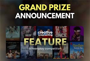 Incarnations Named Grand Prize Winner in Creative Screenwriting Feature Screenplay Competition